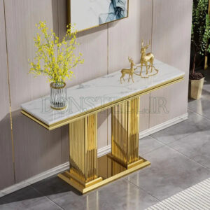 کنسول استیل مدل هخامنشی طلایی (1)