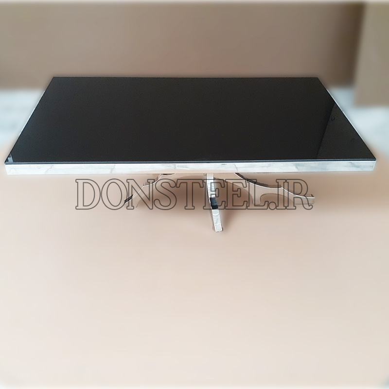 میز جلومبلی استیل مدل درختی 3 میز جلومبلی استیل مدل درختی نقرهای 1